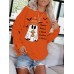 Round necked hoodie ghost Halloween