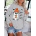 Round necked hoodie ghost Halloween