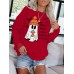 Round necked hoodie ghost Halloween