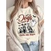 Round neck top women's Halloween printed T-shirt