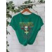 Short sleeved pure cotton skull Short sleeved pure cotton skull