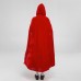Hooded Red Riding Hood Costume for Halloween Cosplay and Stage Performance