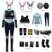Crazy Animal City Cosplay Judy Rabbit Humanoid Costume Full Set Women's Cosplay Outfit
