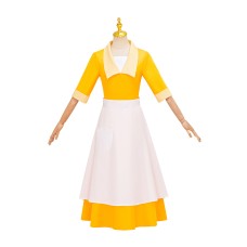 Frog Princess Yellow Servant cosplay costume Princess costume Stage performance costume cosplay costume