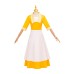 Frog Princess Yellow Servant cosplay costume Princess costume Stage performance costume cosplay costume