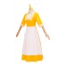 Frog Princess Yellow Servant cosplay costume Princess costume Stage performance costume cosplay costume