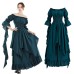 Halloween costume, medieval Renaissance retro dress