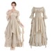 Halloween costume, medieval Renaissance retro dress