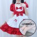Original [Moonlight Glow] Japanese Sexy Creamy Sweetheart Maid Lolita Dress Cosplay Costume