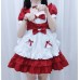 Original [Moonlight Glow] Japanese Sexy Creamy Sweetheart Maid Lolita Dress Cosplay Costume