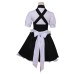Cute Original Black and White Maid Costume with Bunny Ears Puffy Skirt
