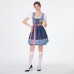 Embroidered Maid Costume Bavarian Traditional Beer Festival Dress  Style Dress
