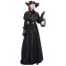 Halloween Adult Medieval Steampunk Style Plague Doctor Costume with Bird Beak Crow Mask