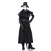 Halloween Adult Medieval Steampunk Style Plague Doctor Costume with Bird Beak Crow Mask