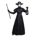 Halloween Adult Medieval Steampunk Style Plague Doctor Costume with Bird Beak Crow Mask