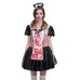 Halloween costume adult female horror print cosplay dance performance costume