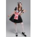 Halloween costume adult female horror print cosplay dance performance costume
