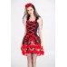 Halloween new lace skeleton ghost bride costume zombie bride game suit