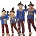 Halloween Costume Wizard of Oz Scarecrow Cosplay Children Adult Parent-Child Drama Performance Outfit Halloween Costume Wizard of Oz Scarecrow Cosplay Children Adult Parent-Child Drama Performance Outfit