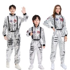 Halloween Space Suit Costume for Men, Women, Couples, Kids - Astronaut Cosplay Outfit for Stage Performance