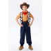 Children's Day Cosplay Woody Long Sleeve S Toy Story Character Stage Performance Costume