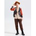 Halloween Medieval Vintage Cosplay Victorian Costume for Boys and Girls Stage Performance Outfit