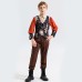 Halloween Medieval Vintage Cosplay Victorian Costume for Boys and Girls Stage Performance Outfit