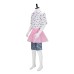 Detective Plane Head cosplay costume Ace Ventura pink dress full set cosplay costume Halloween costume