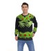Christmas reindeer round neck hoodie