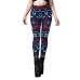 Christmas clothing snowflake tight yoga pants for women