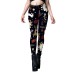 Christmas clothing snowflake tight yoga pants for women