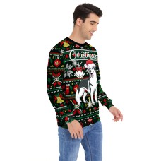 Santa Claus round neck top Santa Claus round neck top