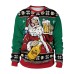 Santa Claus round neck top