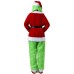 Green Monster Outfit Plus Size Christmas Theme Performance Wear