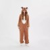 Halloween Deer Reindeer Cosplay Hooded Christmas Performance Costume