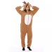 Halloween Deer Reindeer Cosplay Hooded Christmas Performance Costume