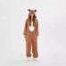 Halloween Deer Reindeer Cosplay Hooded Christmas Performance Costume