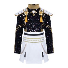 K-POP Witch Girl Group Cosplay Costume Rumi Black Stage Outfit Cosplay Halloween Performance Costume Anime Costume
