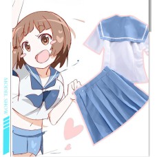 Halloween Cosplay Double Blade Girl Kill la Kill Mako Mankanshoku JK Uniform Sailor Suit Halloween Cosplay Double Blade Girl Kill la Kill Mako Mankanshoku JK Uniform Sailor Suit