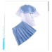 Halloween Cosplay Double Blade Girl Kill la Kill Mako Mankanshoku JK Uniform Sailor Suit