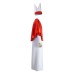 Halloween Priest Costume Cosplay Robe Red Cape Set Medieval Stage Performance Costume