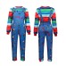 Halloween Chucky Cosplay Overalls Costume Child's Outfit