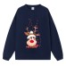 Fall shoulder long sleeved hoodie for Christmas women