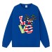 Christmas hoodie women's love print reindeer