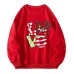Christmas hoodie women's love print reindeer