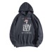 Christmas Hoodie Women's Shoulder Down Christmas Skeleton Hoodie