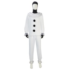 Halloween Costume Pierrot Clown Cosplay Costume Horror Movie Cosplay Halloween Costume Stage Performance Costume