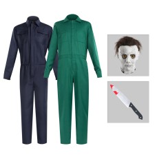 Halloween Michael Costume Workwear Cosplay Stage Outfit