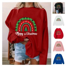 Christmas Rainbow Printed Ladies