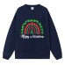 Christmas Rainbow Printed Ladies